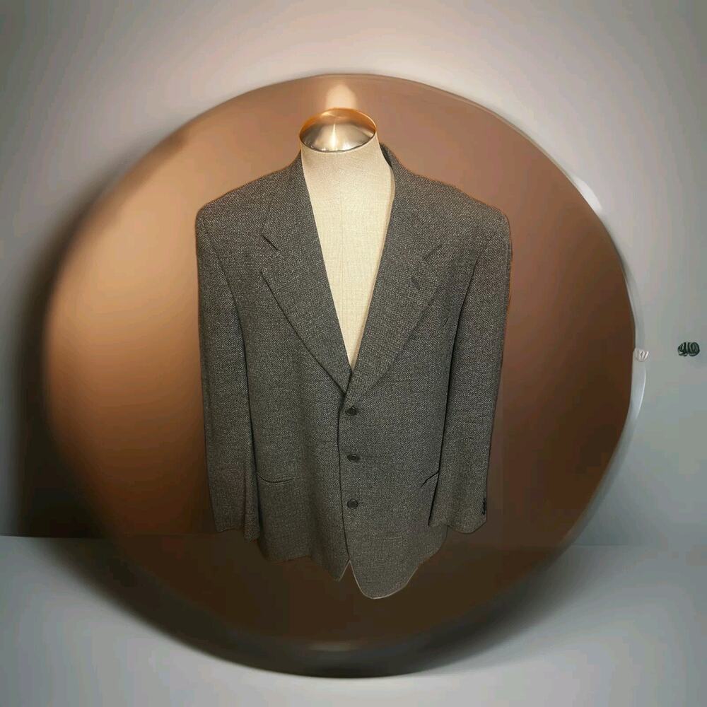 Giorgio Armani 3bt Gray Blazer Size 44